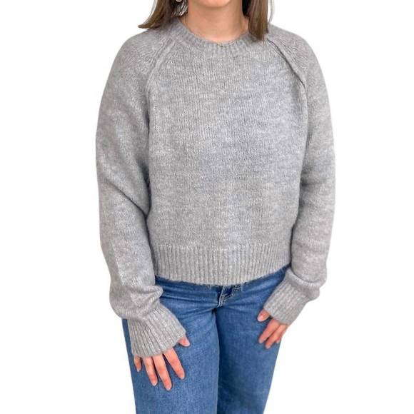 NEW Z SUPPLY adrian sweater in heather grey - Picture 1 of 3